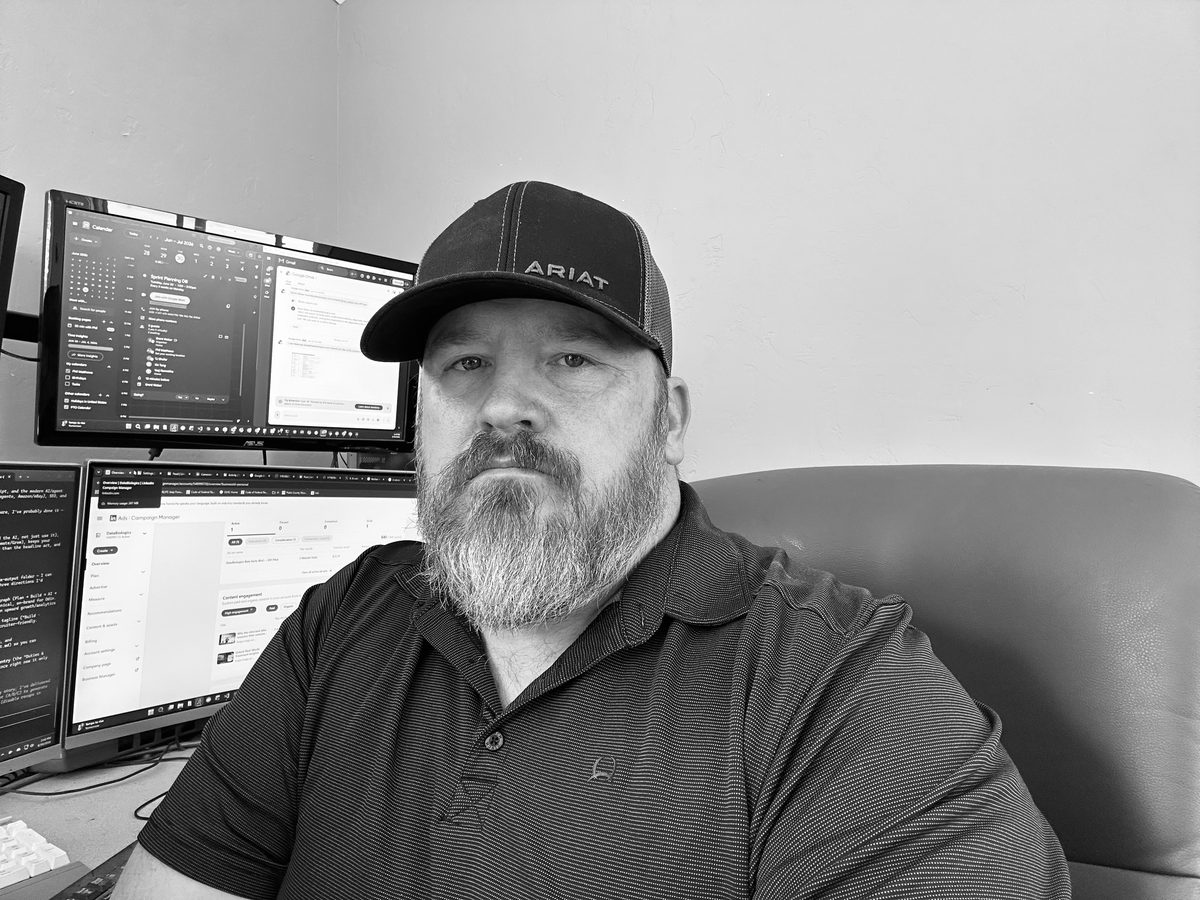 Philip Matthews, web developer in Wheatland, Wyoming